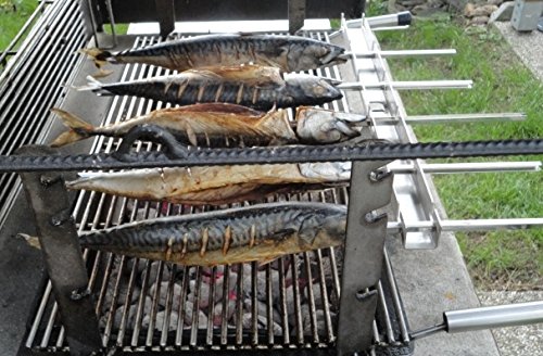 RIFFERT Edelstahl Steckerlfisch-Grillbutler - 4