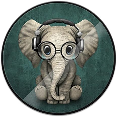 Cell Phone Holder, Stand Grip Phone Multifuntion Muont For Smartphones and Tables-Headphone elephant