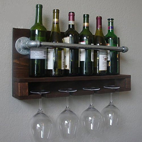 DYF European Water Modeling Multifunctional Upside Wall mount Glass Holder