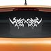 WallDesign Beware of the Tiger Car Sticker RS.205.00