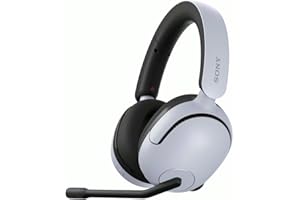 Sony INZONE H5 Wireless Gaming Headset - PC/PS5, 360 Spatial Sound for Gaming, 28H battery lifelow latency, comfortable design, microphone with AI - White