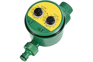 SUINGA Programmateur d'irrigation arrosage Jardin Timer. Pression 0 à 6 Bar. Fréquence d'irrigation de 1 h à 7 Jours. Durée d'irrigation: de 1 à 120 Minutes.