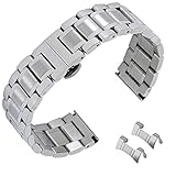 19mm Edelstahl Uhrenarmbänder Ersatzarmband Verschluss Gurtringe Gurt Armband Wristband Bügel