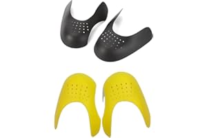 WJIAEER 2 paires de chaussures pli protecteur boîte à orteils, prévenir les chaussures de sport pli protecteur pour homme et femme