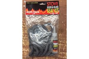 DEBRETT FIRES PD Stove & Glass Rope Seal Kit to Fit Firefox 5, 8 (NOT Twin Door) &12, Vega, Sirius, Classic and Kooga