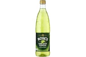 ROSE'S Lime Juice Cordial Rose (1L) - Paquet de 2