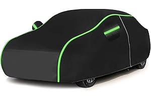 SALAGT Bache Voiture Exterieur personnalisée pour BMW 440i,Housse de Voiture Comprend (Housse de Voiture X1 Sac de Rangement X1 antidémarrage X1) avec Bande réfléchissante