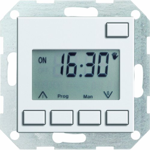 Preisvergleich Produktbild Gira 117527 Zeitschaltuhr Easy System 55, reinweiß matt