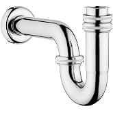 VitrA Artema A45117 Sink/Sink Siphon, P Type, Chrome