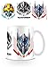 Produktbild empireposter Transformers - The Last Knight - Helmets - Keramik Tasse - Größe Ø8,5 H9,5cm