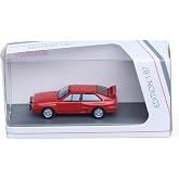 Schuco 1:87 Audi Urquattro Rot - Hochwertiges Diecast Modellauto im Maßstab 1:87, Modellauto, 1:87, Auto, Sammlermodell, H0