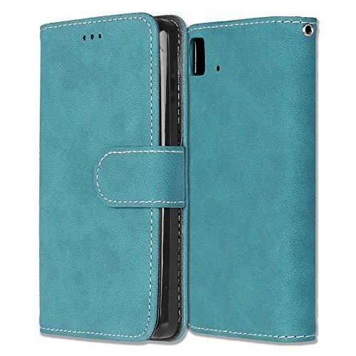 BQ Aquaris E4 5 4 5 Funda   VENTER   Cubierta Funda con ranuras para tarjetas  Flipable tel  fono m  vil flip Funda  Cubierta de tel  fono m  vil protectora Funda accesorio m  vil protecci  n de parachoques Para BQ Aquaris E4 5 4 5