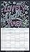 Lovely Chalk Timer 2020: Familienplaner mit 5 breiten Spalten. Typo-Art Familienkalender mit Ferienterminen, Zusatzspalte, Vorschau und vielem mehr. by 