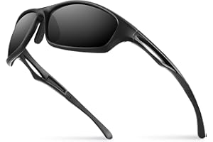 Bloomoak Sport Polarized Sunglasses for Men & Women/Driving Glasses/UV Protection / TR90 Unbreakable Frame/Running/Cycling/Fishing/Golf