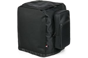 Fiorky Étui de voyage pour JBL Partybox Encore Essential, étui de haut-parleur avec sac de rangement pour microphone latéral pour JBL Partybox Encore Essential pour l'extérieur, les voyages, le