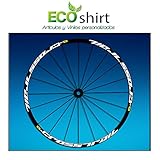Encaje perfecto Ecoshirt B0-HDPL-OLV3 Pegatinas Stickers Llanta Rim Mavic Crosstrail Bike 27,5\" Am58 MTB Downhill, Blanco 26\"