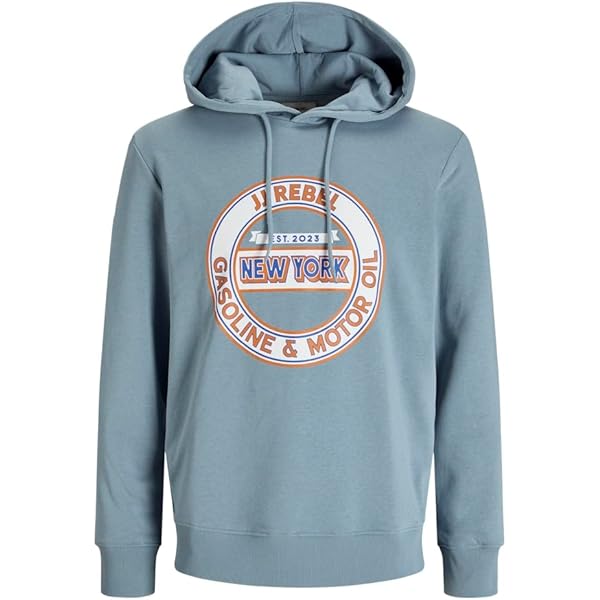 JJ REBEL Herren Sweatshirt - Dänisches Design Mit Crew Neck