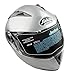 Produktbild Motorradhelm Doppel-Objektiv Motorrad Visier Integralhelm Schutzmaske Silber XXL/XL/L (XL)