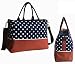 Dot Baby Nappy Changing Bag Set Diaper Bag Multifunctional Mummy Handbag Shoulder Bag MarkUK® (Blue)