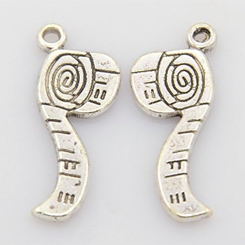 10 x TAPE MEASURE SEWING DIY Tibetan Silver Charms Pendants Beads