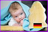 *****NEU bei Amazon: LANABEST Baby-Lammfell ca.70 cm. In DEUTSCHLAND hergestellte, medizinische Merino-Lammfelle in Spitzenqualität. NEU: Geruchs-verbesserte Gerbung. Umweltgerecht hergestellt gem. Öko-Tex 100, zart, kuschelig und geruchsarm. 30° waschbar. Bestens geeignet als Baby-Lammfell oder für den Kinderwagen. Spitzenqualität der Sie vertrauen können = Geschenkqualität. Auch im kostenlosen Amazon-Prime Schnellversand. Deutsches Qualitätsprodukt! - 3
