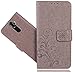 Produktbild Nokia 8 Sirocco Handy Tasche, FoneExpert® Wallet Case Cover Flower Hüllen Etui Hülle Ledertasche Lederhülle Schutzhülle Für Nokia 8 Sirocco