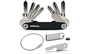 WUNDERKEY Ultimate Package &ndash; Il Organizzatore di Chiavi Originale con gli accessori pi&ugrave; popolari [Made in Germany]