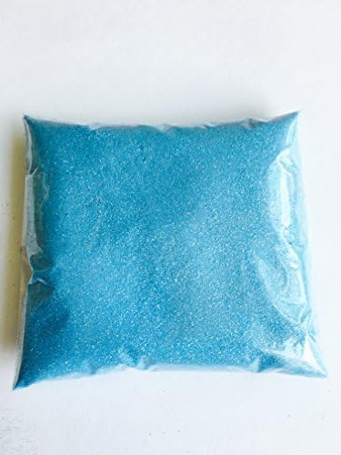 100G FINE Iridescent Blue Baby Light Sky Wine Glass Florist Fairy Craft Nail Art DUST