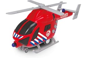 BABY CHALLENGE - Räddningshelikopter - Interventionsfordon - 021168-1/62 - Körklar - Batterier ingår - Friktionsfordon
