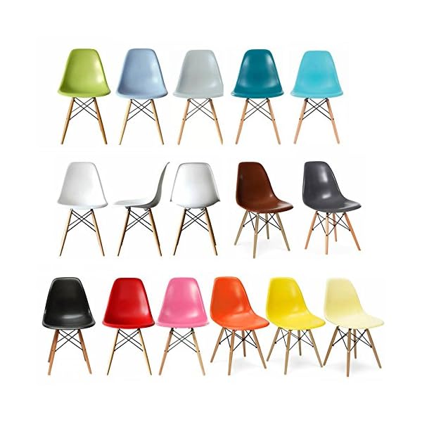 MOF Inspired Eiffel Dining Plastic Dining Chairs Modern Lounge Furniture