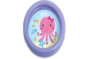 PEBBLE HUG Paddling Pool, Water Toys, Inflatable Baby and Kids Pool for Outdoors, Summer Fun, Long-Lasting, Durable Swimming Pool for Babies (Purple)