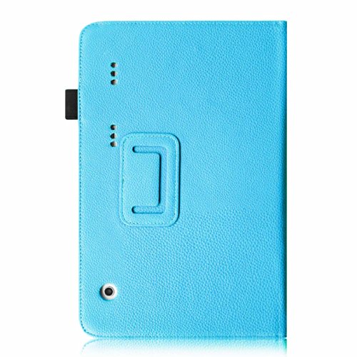 Fintie Folio Hülle Case Schutzhülle Tasche für 10.1″ Android Tablet-PC Inklusive. iRULU eXpro X1s (10,1 Zoll), iRULU eXpro X1Plus, iRULU eXpro 1Plus, Alldaymall Tablet 10 Zoll A10, Arespark 10.1 Zoll, JYJ 10″ Zoll, AcePad SuperPad XT2 10″ Zoll, Tabexpress (10 Zoll), Polatab Elite Q10.1″, iStyle 2014 New 10.1″ Zoll, COMAG Android WIFI WTDR1018 (10,1 Zoll), NINETEC Platinum 10″ Zoll neues Model 2014 – Blau - 4