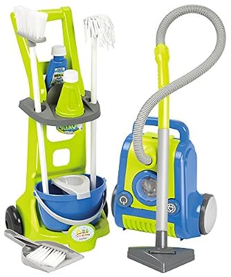 Ecoiffier Jouets Ecoiffier - 1770 - Chariot Ménage + Aspirateur