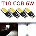 Produktbild JIANGFU Autoleuchten,4PCS T10 COB 6W W5W 194 168 LED Canbus Störungs freie Seiten Keil Licht Lampen Birne