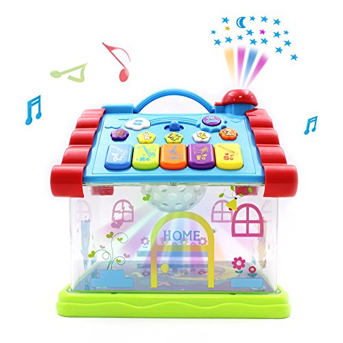 Wishtime Baby Sleepy Sweet Dream House Projector with Music Story and Rotating Lights Christmas Gift