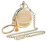 Coca Cola Coke Gold Flasche Schlüsselanhänger und Taschenuhr Luxus-Geschenk-Set in Holz Fall