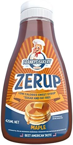 Frankys Bakery Syrups 425 mll, No Sugar Added, Low Carb, Low Calories, Fat Free (Maple)