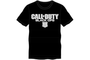 BIOWORLD Camiseta de Manga Corta Marca Modelo T-Shirt Call of Duty Black Ops IV L