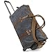Produktbild Lifewit Weekender Tasche Vintage Rollenreisetasche Reisetasche Handgepäck Sporttasche Arbeitstasche mit Rollen für Urlaub aus Segeltuch und Leder Unisex (Type2)