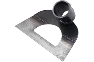 MATYASIGO Azada hueca de mano, azada de deshierbe agrícola de acero al manganeso engrosado, azada para plantar verduras, jardinería, aflojamiento del suelo, herramientas de deshierbe (XS:14X8.5X5CM)