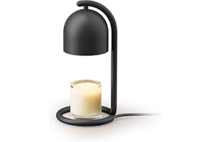 SwitchBot inteligentna lampa do podgrzewania świec, elektryczna lampa zapachowa z timerem i ciemnieniem, kompatybilna z Matter dla Apple Home i Alexa, lampa do podgrzewania świec na urodziny