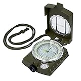 Proster Militär Marschkompass Professioneller wasserdichter...