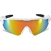 DSC Glider Polarized Cricket Sunglasses | Color: Multicolor | Size: Junior | Material: Plastic | for Men & Boys | Lightweight