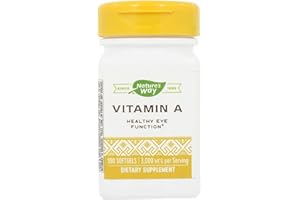 NATURE'S WAY La vitamine A, 10.000 UI, 100 Softgels - Way Nature