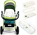 iSafe Luxury Bedding (Cream) For Pram Travel System
