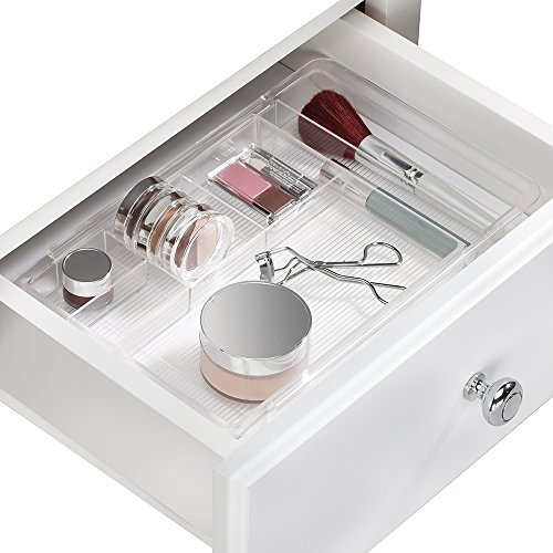 InterDesign 40530EU Linus Ausziehbarer Schubladen-Organizer, durchsichtig - 2