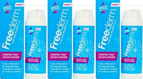 SIX PACKS of Freederm Oil-Free Perfecting Moisturiser 50ml