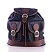 Produktbild Firenze Artegiani Damen-Rucksack, Casual, echtes Leder, 35 cm, Marineblau