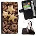 Produktbild FJCases Müsli Frühstück Tasche Brieftasche Hülle Schale Standfunktion Schutzhülle für LG K7 / LG Tribute 5 / LG Escape 3