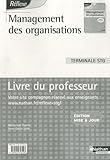 Image de Management des organisations Tle STG : Livre du professeur